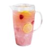 Litre - Swirl Design Plastic Jug with Lid